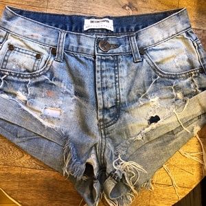 One Teaspoon Bandits Denim Short 23